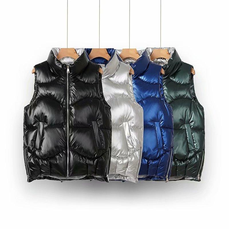 Fashion Down Cotton Vest Women's Vest 2020 New Autumn Winter Waistcoat Keep Warm Sleeveless Jacket Couple outfit, Black
Fashion Down Cotton Vest Women's Vest 2020 New Autumn Winter Waistcoat Keep Warm Sleeveless Jacket Couple outfit, Black