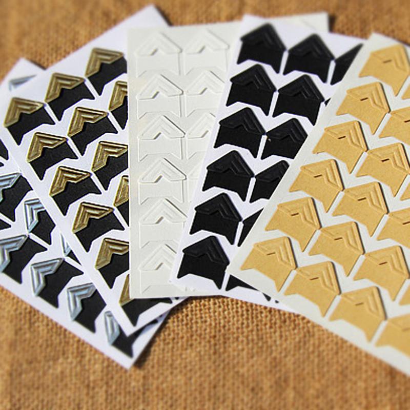 120/lot (5sheets)DIY retro corner kraft paper sticker for kids frame decoration creative hand-paste stickers Free shipping
120/lot (5sheets)DIY retro corner kraft paper sticker for kids frame decoration creative hand-paste stickers Free shipping