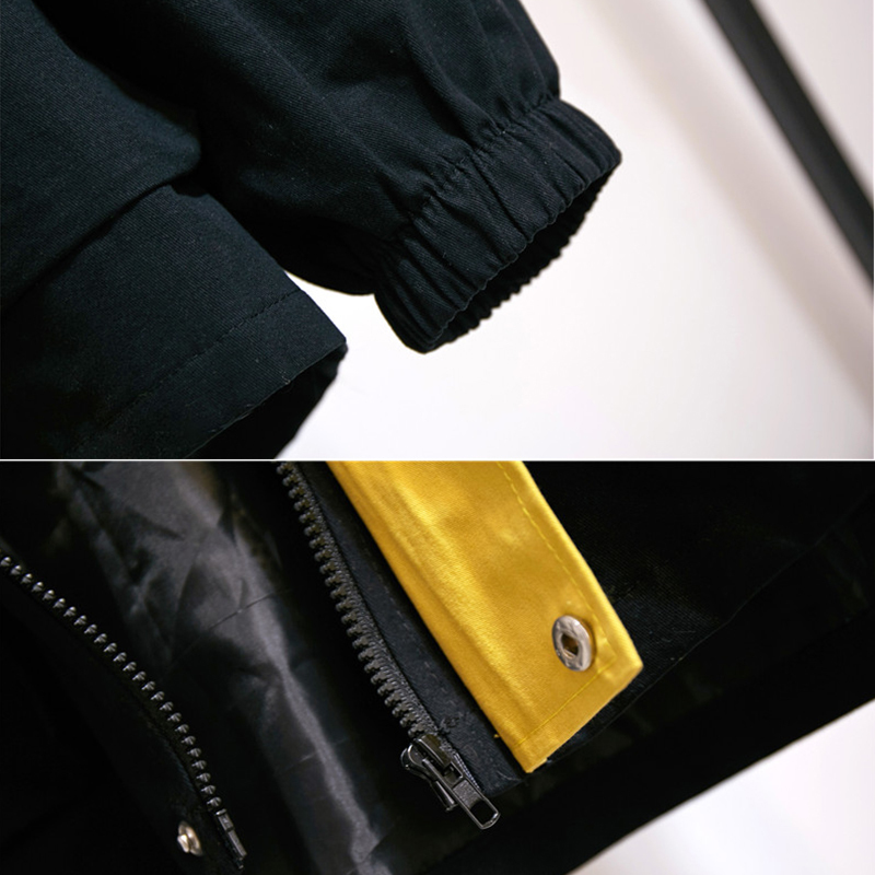 Jacket female autumn new Korea ins Harajuku streetwear BF goods vintage fashion loose hooded long-sleeved casual women's jacket 201106