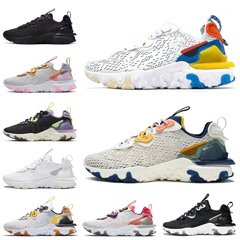 Wholesale React Vision 55 87 Mens Trainers Women Running Shoes Triple Black White Undercover Element 55 Designer Sports Sneakers, White;red
Wholesale React Vision 55 87 Mens Trainers Women Running Shoes Triple Black White Undercover Element 55 Designer Sports Sneakers, White;red