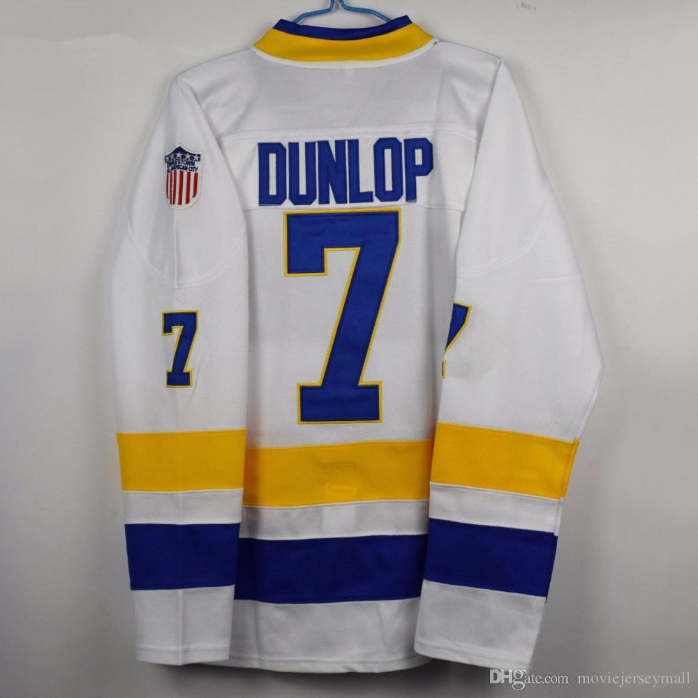 #7 REGGIE DUNLOP CHARLESTOWN JERSEY SLAP SHOT SlapShot movie hockey jerseys, White
#7 REGGIE DUNLOP CHARLESTOWN JERSEY SLAP SHOT SlapShot movie hockey jerseys, White