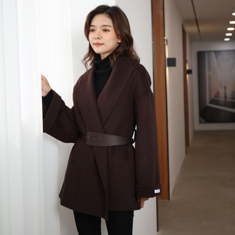 Artudin 2021 autumn winter new Korean version medium length leisure loose Hepburn style cashmere coat woolen coat women, Black
Artudin 2021 autumn winter new Korean version medium length leisure loose Hepburn style cashmere coat woolen coat women, Black