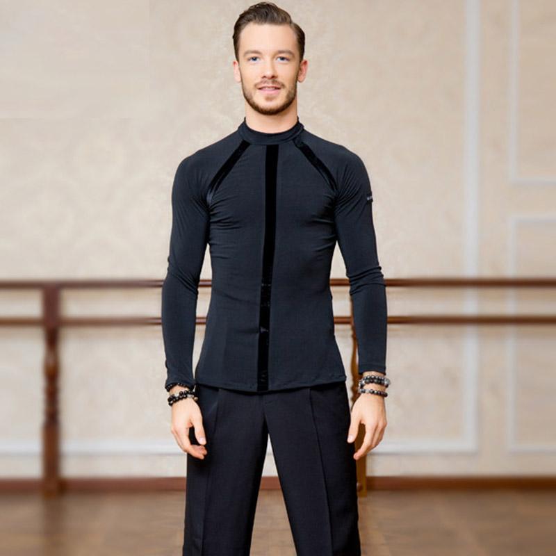 Autumn Winter Men'S Ballroom Latin Dance Tops Black Long Sleeves Latino Dancing Clothes For Male Ballroom Practice Wear DL5231
Autumn Winter Men'S Ballroom Latin Dance Tops Black Long Sleeves Latino Dancing Clothes For Male Ballroom Practice Wear DL5231