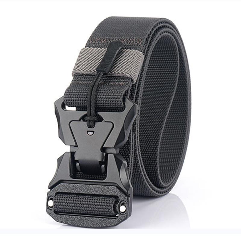 Genuine Elastic Tactical Belt Fiber Magnetic Buckle Army Belt Men's Outdoor Sports Waist Accessories, Army green
Genuine Elastic Tactical Belt Fiber Magnetic Buckle Army Belt Men's Outdoor Sports Waist Accessories, Army green