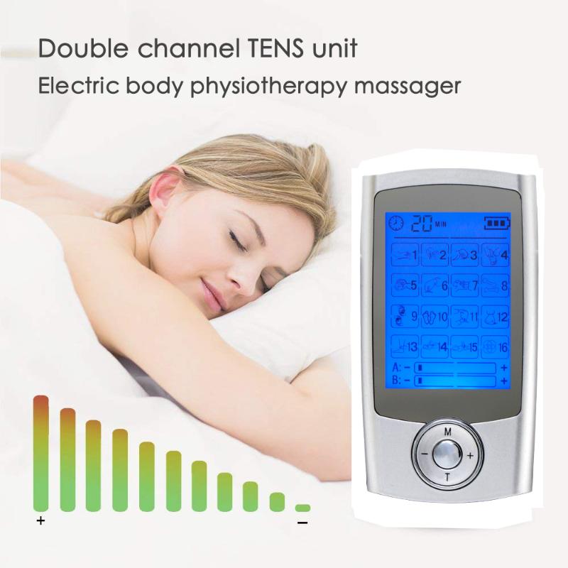 16 Modes TENS Pain Relief Muscle Relax Electrical Stimulate Muscle Nerve Stimulator Massage TENS Therapy Body Relaxation Machine
16 Modes TENS Pain Relief Muscle Relax Electrical Stimulate Muscle Nerve Stimulator Massage TENS Therapy Body Relaxation Machine