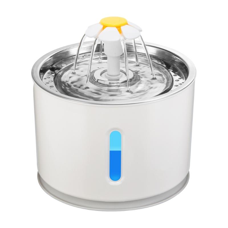 2.4L Automatic Pet Cat Water Fountain with LED Electric USB Dog Cat Pet Mute Drinker Feeder Bowl Drinking Fountain Dispenser
2.4L Automatic Pet Cat Water Fountain with LED Electric USB Dog Cat Pet Mute Drinker Feeder Bowl Drinking Fountain Dispenser