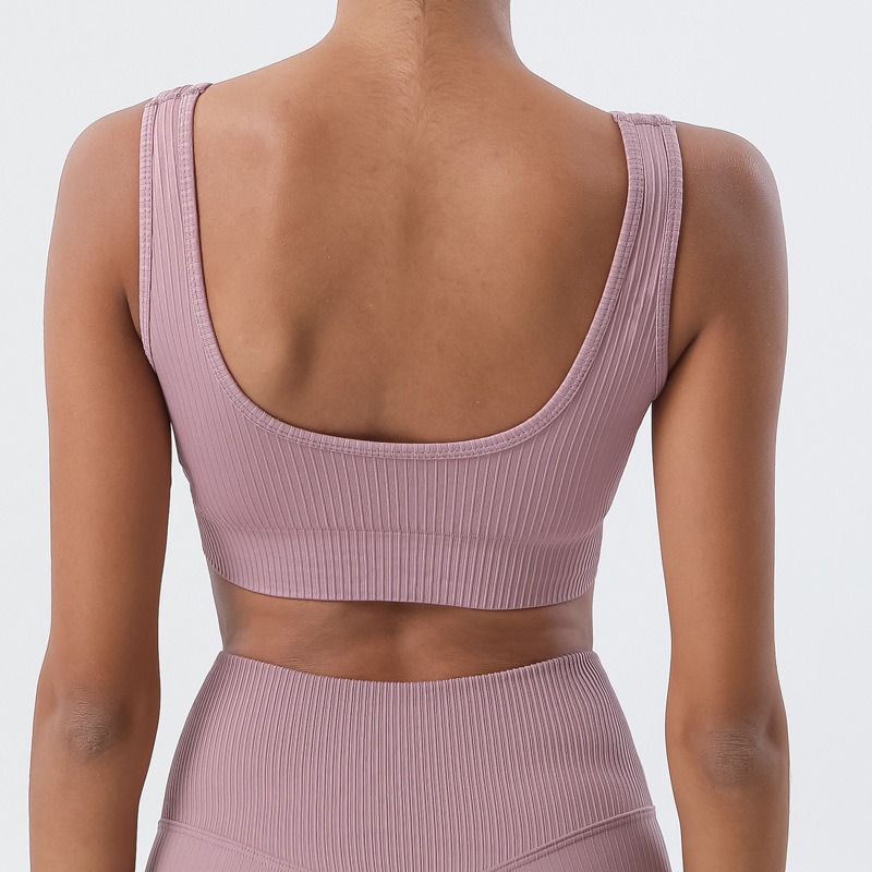 Seamless Yoga Bra Shockproof Sports Tank Camis U-shape Solid Padded Tops Vest Running Fitness Gym Clothes Women Match for Leggins Shorts, White
Seamless Yoga Bra Shockproof Sports Tank Camis U-shape Solid Padded Tops Vest Running Fitness Gym Clothes Women Match for Leggins Shorts, White