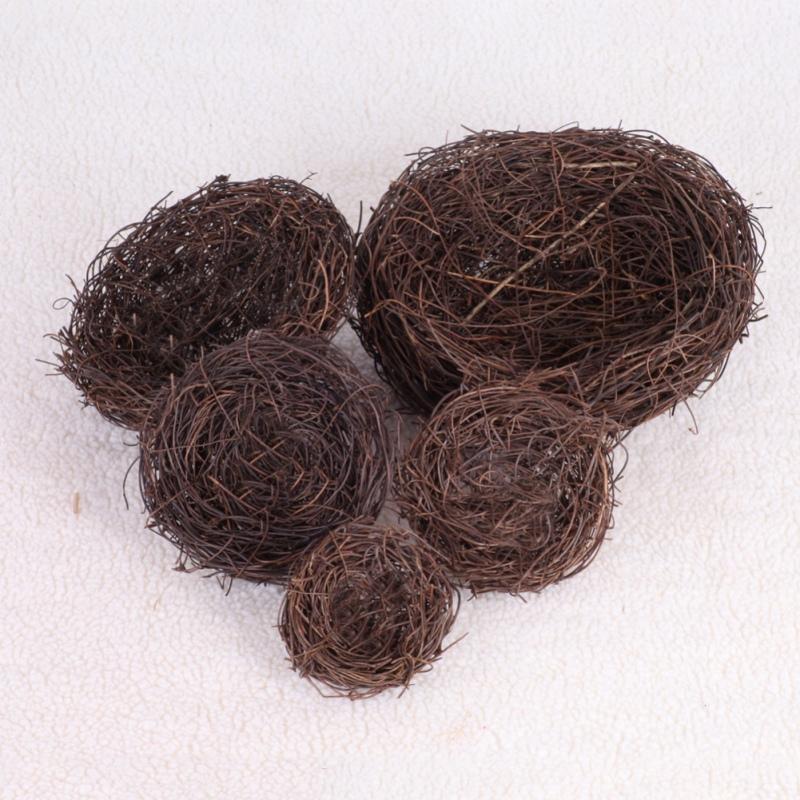 Easter Wooden Rattan Weaving Bird's Nest Manual Grass Nest Simulation Birds Weaving Crafts Bird House Party Decoration
Easter Wooden Rattan Weaving Bird's Nest Manual Grass Nest Simulation Birds Weaving Crafts Bird House Party Decoration