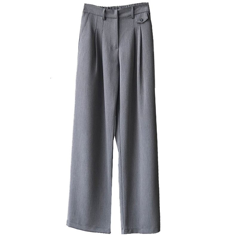 2021 New Spring Stretch High Waist Women Casual Female Trousers Outwear Wide Leg Office Ladies Pants Hpgg, Dark grey
2021 New Spring Stretch High Waist Women Casual Female Trousers Outwear Wide Leg Office Ladies Pants Hpgg, Dark grey