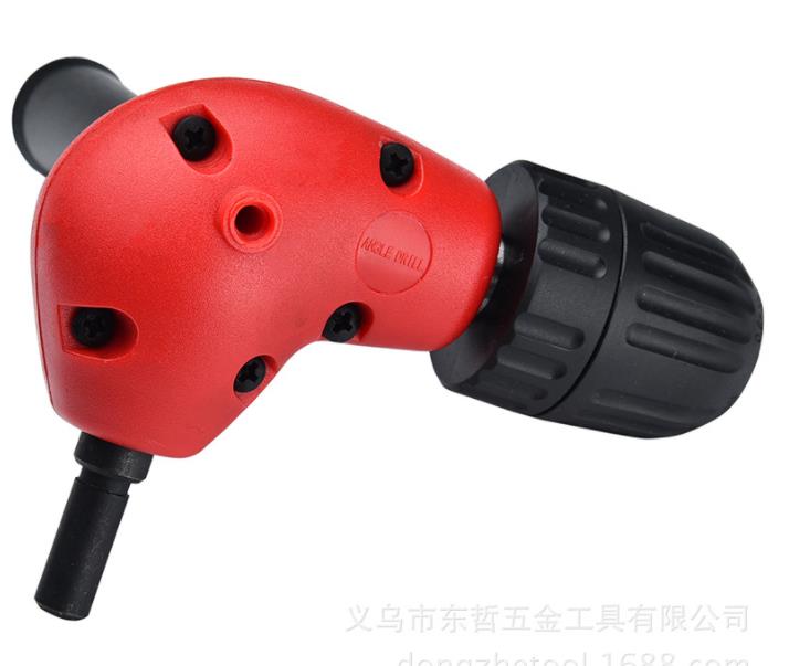 Dongzhe 90 degree electric drill right angle turner extension accessories corner three-jaw chuck narrow space repair tool
Dongzhe 90 degree electric drill right angle turner extension accessories corner three-jaw chuck narrow space repair tool