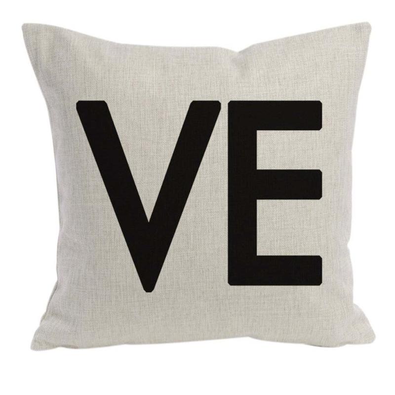 1Pcs Love Letters Cotton Linen Throw Pillow Cushion Comfortable Sofa Pillow Car Home Decoration 43x43cm
1Pcs Love Letters Cotton Linen Throw Pillow Cushion Comfortable Sofa Pillow Car Home Decoration 43x43cm