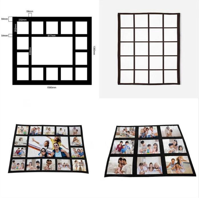 Blankets Sublimation Thermal Fleece Blanket Heat Print Fabric Mat DIY Blank Carpet 9 15 20 Grid Plaid Blanket 125*150cm Sea Shipping GWC4453
Blankets Sublimation Thermal Fleece Blanket Heat Print Fabric Mat DIY Blank Carpet 9 15 20 Grid Plaid Blanket 125*150cm Sea Shipping GWC4453