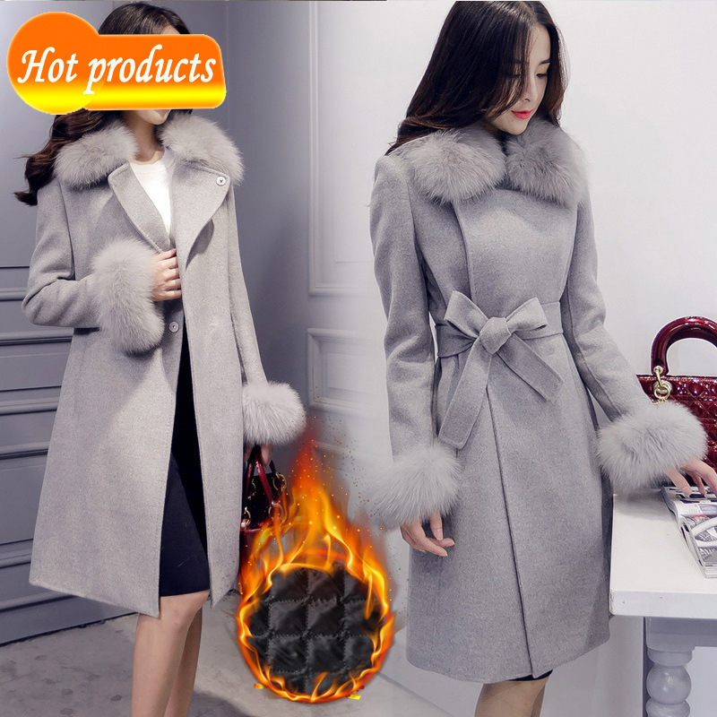 Mulheres casaco engrossar misturas quentes jaqueta feminina roupas de inverno ampla lapela solta quente outwear senhoras elegante E7A2, Ash
Mulheres casaco engrossar misturas quentes jaqueta feminina roupas de inverno ampla lapela solta quente outwear senhoras elegante E7A2, Ash