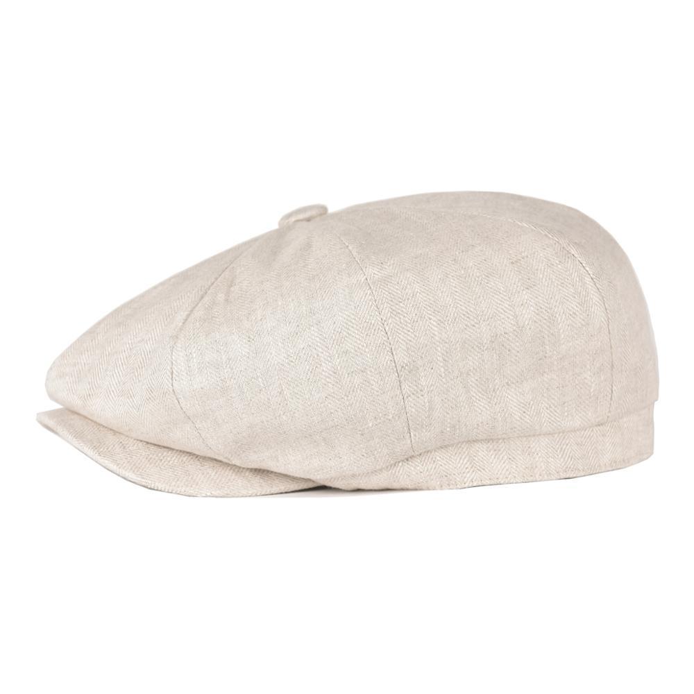BOTVELA Summer Linen Newsboy Cap Men Women Herringbone Bakerboy Caps Lightweight Breathable Flat Hat Apple Beret Hats 007 T200715
