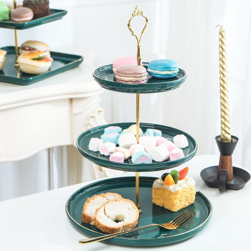 Ceramic Creative Fruit Plate European Style Three Layer Snack Shelf Afternoon Double Plate Fruit Cake Shelf1
Ceramic Creative Fruit Plate European Style Three Layer Snack Shelf Afternoon Double Plate Fruit Cake Shelf1