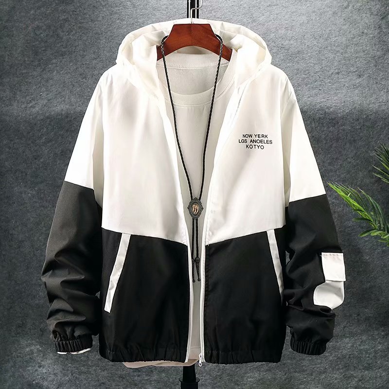 2020 New Men's Coats Fashion England Style spring fall Streetwear Splice Men jackets Casual Hooded long sleeve jackets, Black
2020 New Men's Coats Fashion England Style spring fall Streetwear Splice Men jackets Casual Hooded long sleeve jackets, Black