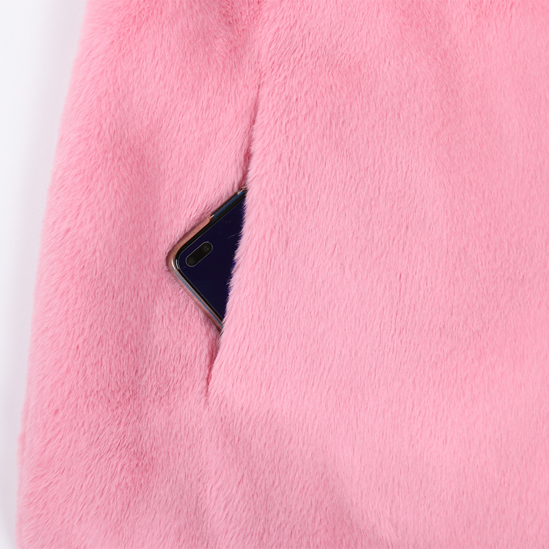 Nerazzurri Fluffy loose faux fur coat women flare raglan sleeve Plus size furry jacket fashion autumn winter women clothes 201019