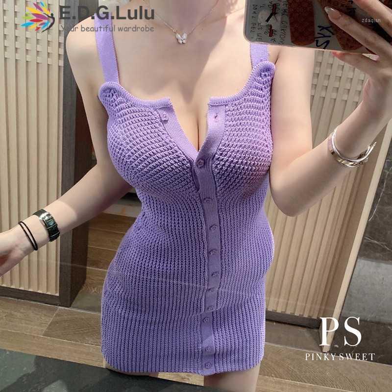 EDGLuLu Casual Summer White Crochet Knitted Dress Women Purple Sexy Club Spaghetti Strap Bodycon Mini Party Dress Elegant 05061
EDGLuLu Casual Summer White Crochet Knitted Dress Women Purple Sexy Club Spaghetti Strap Bodycon Mini Party Dress Elegant 05061