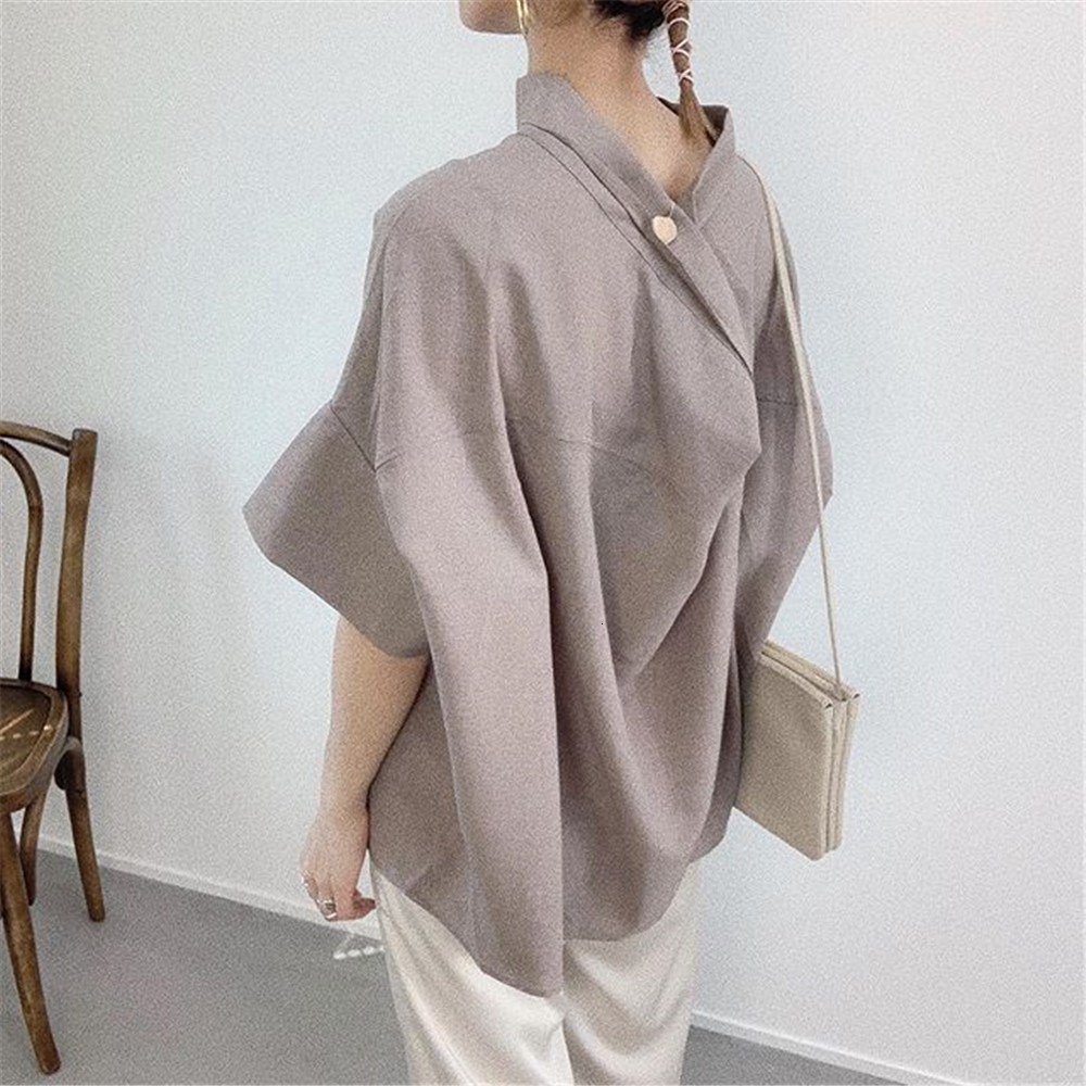 2021 New Japan Minimalist Summer Blouse Shirt Women Elegant Office Work Wear Top Ol Clothes Korea Style Oversize Blouses Lady UUIL, White
2021 New Japan Minimalist Summer Blouse Shirt Women Elegant Office Work Wear Top Ol Clothes Korea Style Oversize Blouses Lady UUIL, White