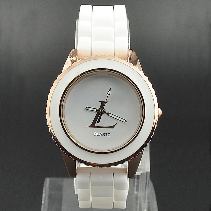 Brand Watches Women Lady Girl Silicone Strap Quartz Luxury Wrist Watch L02, Slivery;brown
Brand Watches Women Lady Girl Silicone Strap Quartz Luxury Wrist Watch L02, Slivery;brown