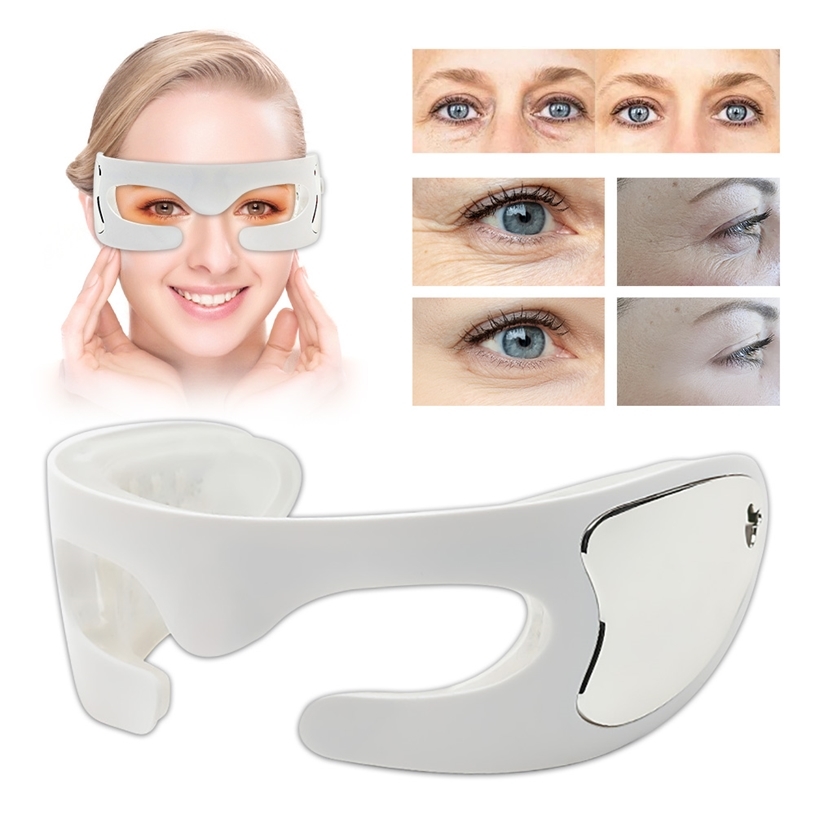 3D LED Light Therapy Eyes Mask Massager Heating SPA Vibration Face Eye Bag Wrinkle Removal Fatigue Relief Beauty Device 211231
3D LED Light Therapy Eyes Mask Massager Heating SPA Vibration Face Eye Bag Wrinkle Removal Fatigue Relief Beauty Device 211231