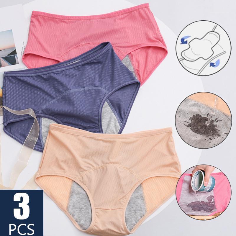3pcs/Set Women Sexy Pants Menstrual Panties Leak Proof Incontinence Underwear Period Proof Briefs High Waist Female Dropshipping1, 13
3pcs/Set Women Sexy Pants Menstrual Panties Leak Proof Incontinence Underwear Period Proof Briefs High Waist Female Dropshipping1, 13