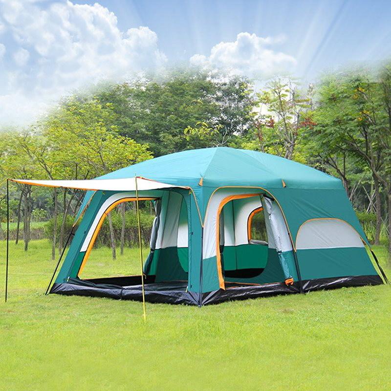 One-Bedroom or Two-BedroomTent Outdoor Large Tent for Outdoor Family Camping and Leisure for MoreThan 5 People
One-Bedroom or Two-BedroomTent Outdoor Large Tent for Outdoor Family Camping and Leisure for MoreThan 5 People