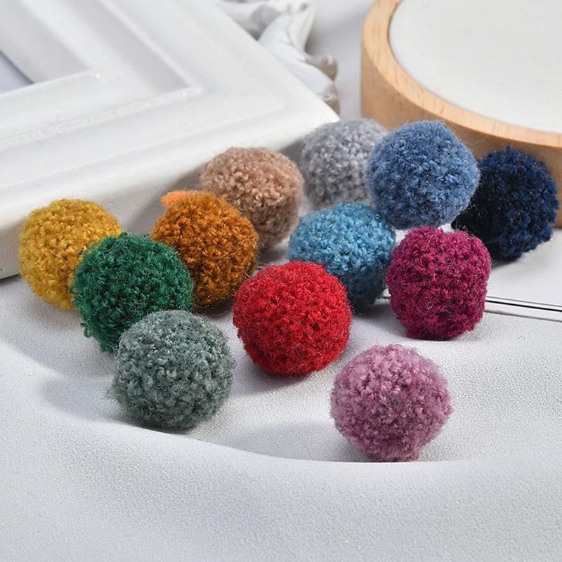 Hair Clips & Barrettes Winter Style Round Fur Ball Button Patch Stickers 100pcs 18-20MM DIY Jewelry Findings Ornament Accessory Bow
Hair Clips & Barrettes Winter Style Round Fur Ball Button Patch Stickers 100pcs 18-20MM DIY Jewelry Findings Ornament Accessory Bow