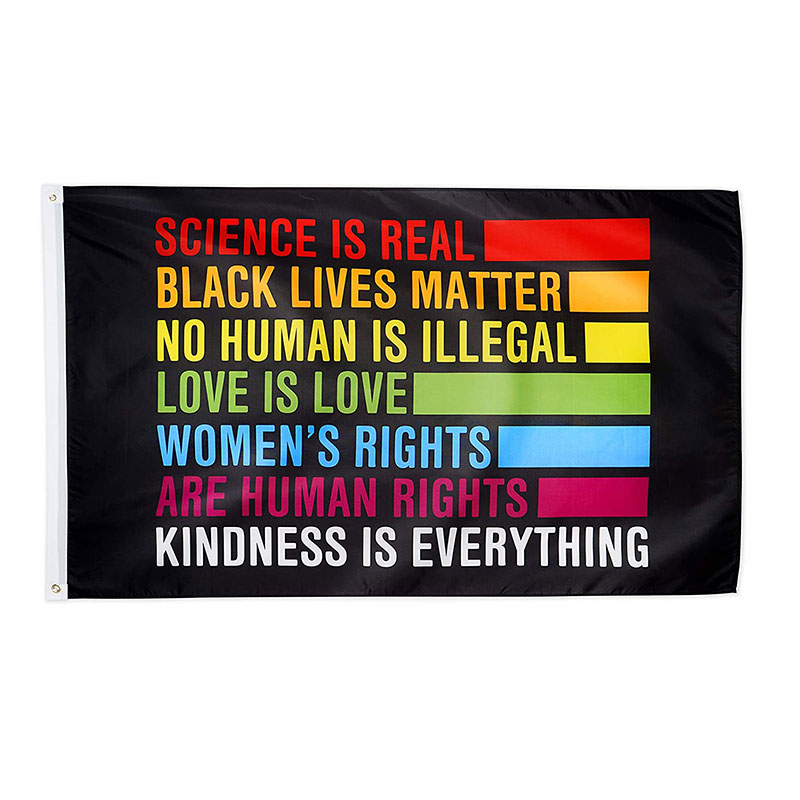 XIFAN Premium Flag 3x5 Ft For Science is Real Black Lives Matter No Human Is Illegal Social Equality Flag Banner Indoor Outdoor
XIFAN Premium Flag 3x5 Ft For Science is Real Black Lives Matter No Human Is Illegal Social Equality Flag Banner Indoor Outdoor