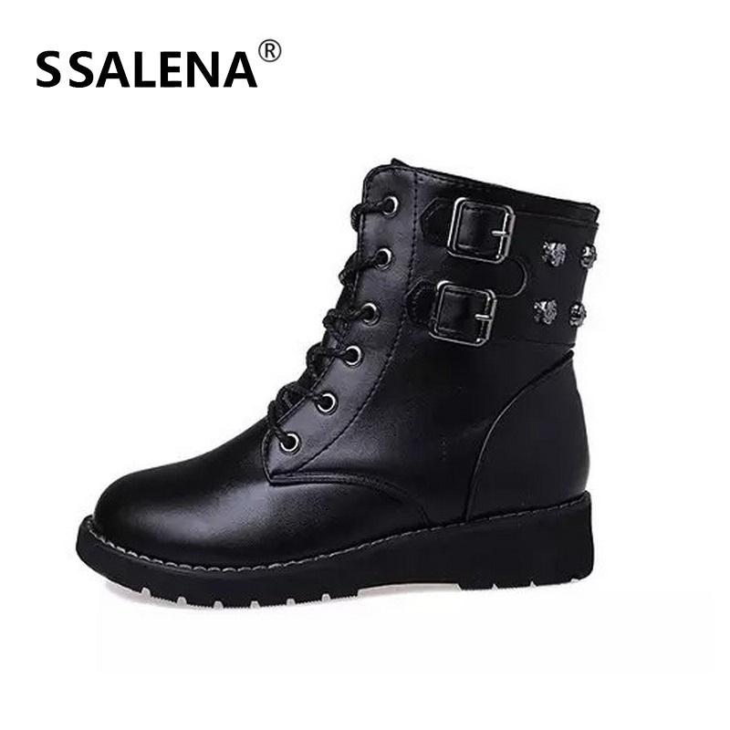 Fashion Women Short Boots Women Lace Up PU Boots Autumn And Winter Flat With Single Shoes Retro Motorcycle B2639, As picture no fur
Fashion Women Short Boots Women Lace Up PU Boots Autumn And Winter Flat With Single Shoes Retro Motorcycle B2639, As picture no fur