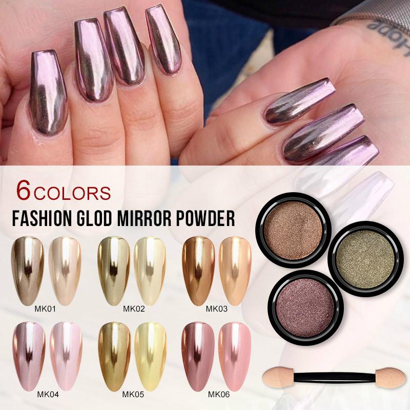 Bubble Nails Gold Mirror Powder Magic Mirror Shine Nail Glitters Diamond Sequins Chrome for DIY Nail Beauty Tools
Bubble Nails Gold Mirror Powder Magic Mirror Shine Nail Glitters Diamond Sequins Chrome for DIY Nail Beauty Tools