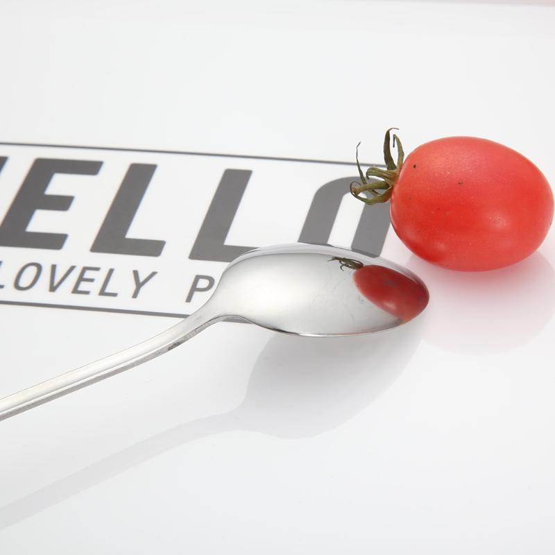 Stainless Steel Scoop Tableware Long Handle Coffee Dessert Spoon Dinnerware for Home Cafe EIG88
Stainless Steel Scoop Tableware Long Handle Coffee Dessert Spoon Dinnerware for Home Cafe EIG88