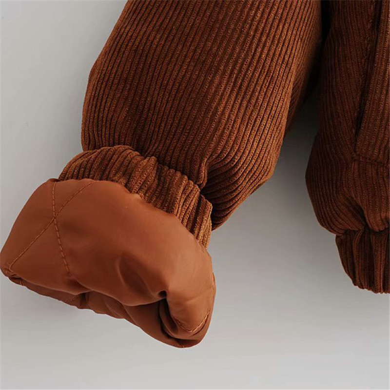 Fashion autumn winter women parka Thick plus size hooded female warm padded coat Zipper pockets outwear ladies overcoats 201017
