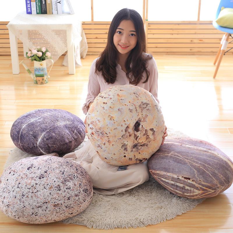 Soft Pillow Sofa Simulated Stone Pebble Stone Pillow For Movie Props Creative Home Decor Back Cushion Kids Birthday Gifts
Soft Pillow Sofa Simulated Stone Pebble Stone Pillow For Movie Props Creative Home Decor Back Cushion Kids Birthday Gifts