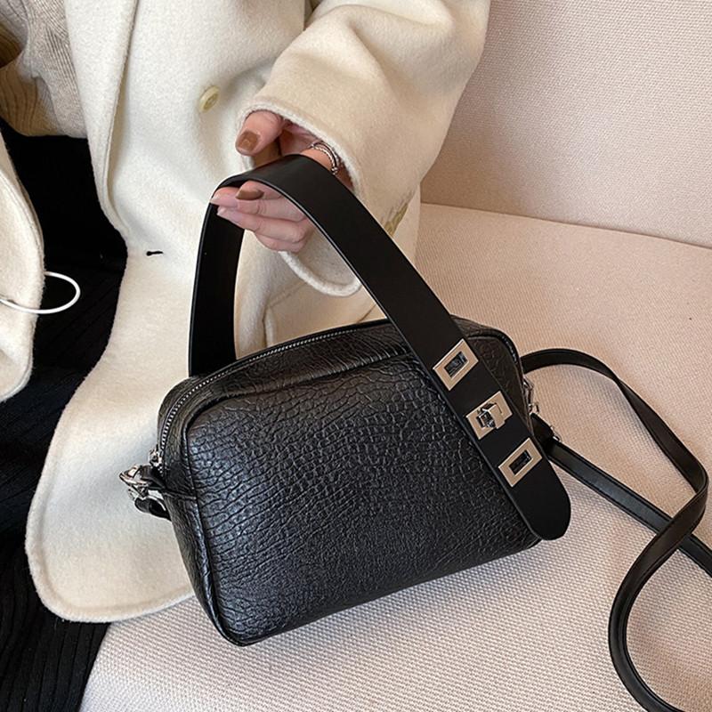 Brand Crossbody Bags For Women 2021 New Fashion PU Leather Hand Bag High Quality Shoulder Bag Ladies Luxury Handbag Black Totes
Brand Crossbody Bags For Women 2021 New Fashion PU Leather Hand Bag High Quality Shoulder Bag Ladies Luxury Handbag Black Totes