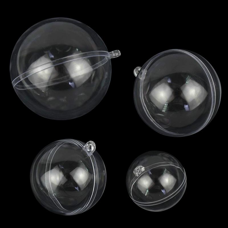 5pcs 4-7cm Christmas Balls Transparent Open Plastic Christmas Tree Hanging Ornaments Clear Bauble New Year Xmas Kids Gifts Box
5pcs 4-7cm Christmas Balls Transparent Open Plastic Christmas Tree Hanging Ornaments Clear Bauble New Year Xmas Kids Gifts Box