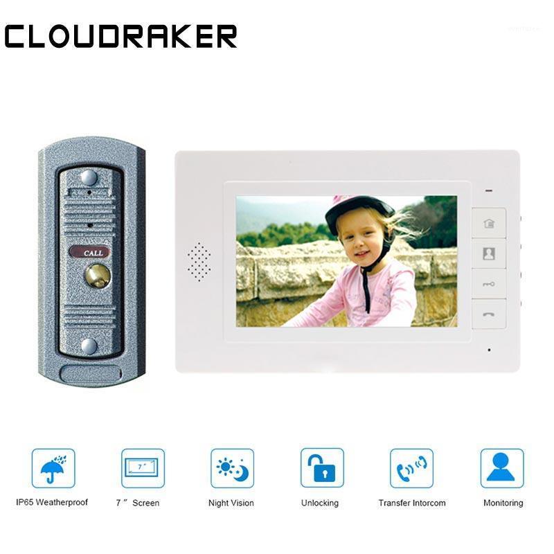 CLOUDRAKER 7 Inch Video Doorbell Intercom System 1x Monitor with 1x peephole Wired Door Phone Camera1
CLOUDRAKER 7 Inch Video Doorbell Intercom System 1x Monitor with 1x peephole Wired Door Phone Camera1