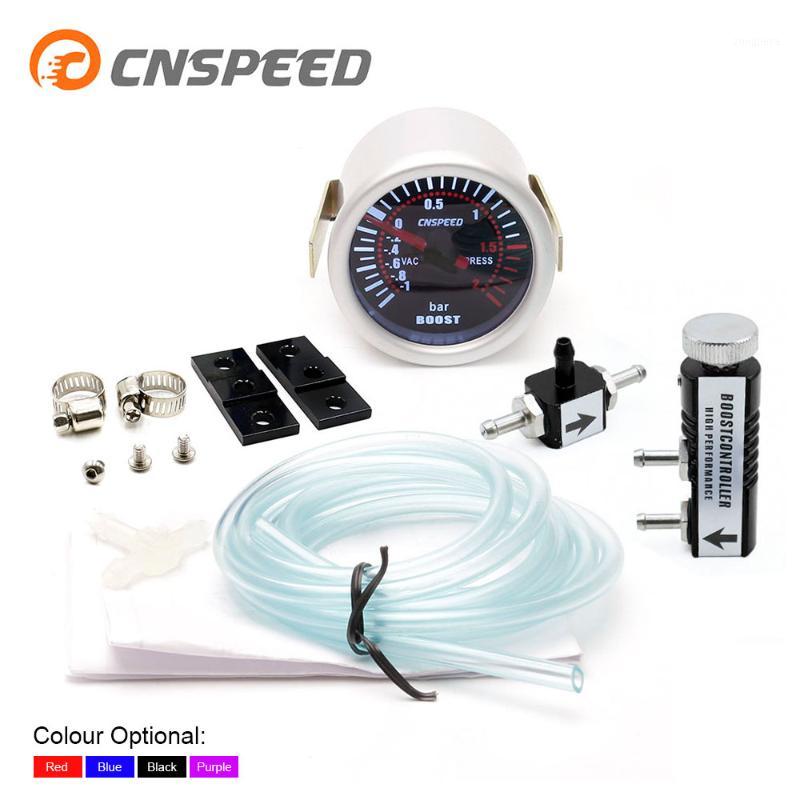 

2" 52mm Car Turbo Smoke Meter Len-1-2 With Adjustable Auto Kit PSI 1-30 IN-CABINE Pulse Controller1 Boost Gauges