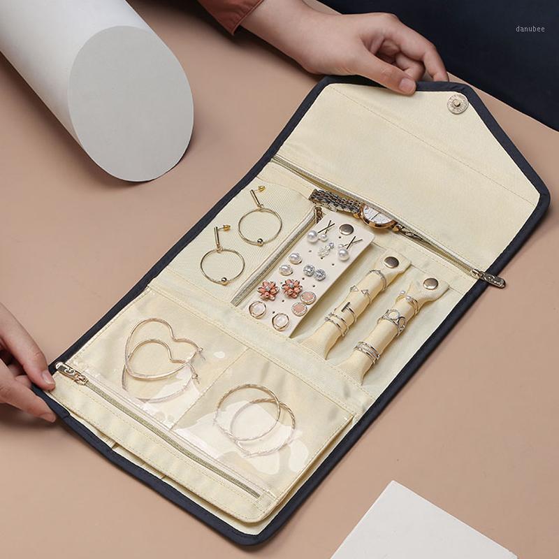 Fashion Travel Jewelry Organizer Roll Foldable Jewelry Case for Journey Rings Necklaces Bracelets Earrings Organizer Bag1, Blue
Fashion Travel Jewelry Organizer Roll Foldable Jewelry Case for Journey Rings Necklaces Bracelets Earrings Organizer Bag1, Blue