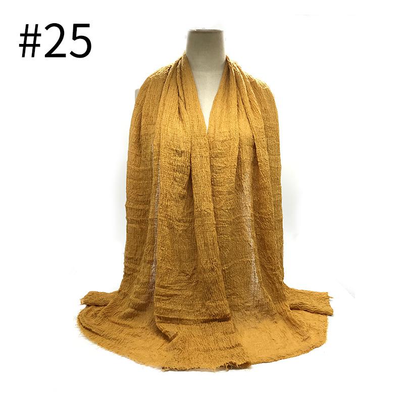 New Woman Scarf Turban Cotton Linen Solid Color Drape Shawl Tip Binding Scarves Muslim Bufanda Mujer Hijab Scarf Kerchief Collar
New Woman Scarf Turban Cotton Linen Solid Color Drape Shawl Tip Binding Scarves Muslim Bufanda Mujer Hijab Scarf Kerchief Collar