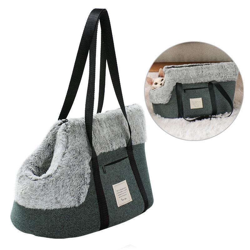 Winter Pet Carrier for Small Dogs Cozy Soft Puppy Cat Bags Outdoor Travel Dog Handbag Warm Plush Tote Shoulder Bag Pet Supplies
Winter Pet Carrier for Small Dogs Cozy Soft Puppy Cat Bags Outdoor Travel Dog Handbag Warm Plush Tote Shoulder Bag Pet Supplies