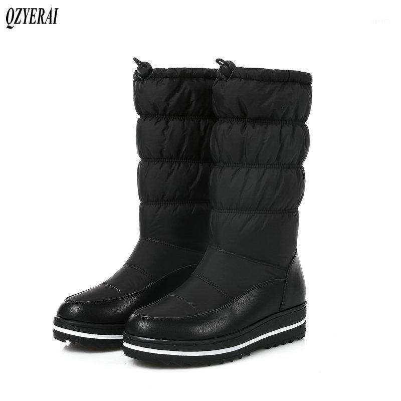QZYERAI Russian winter cold thermal genuine leather snow boots plush women boots fur down warm leather shoes women1, Black
QZYERAI Russian winter cold thermal genuine leather snow boots plush women boots fur down warm leather shoes women1, Black