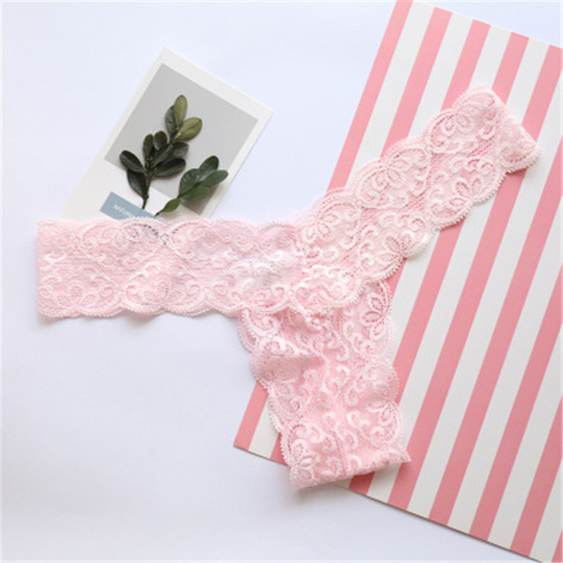 6pcs/lot Fashion Transparent Girls Thongs G-string Teenage Lace Panties For Girls Calcinha Menina Briefs Young Girls Underwear Y0126