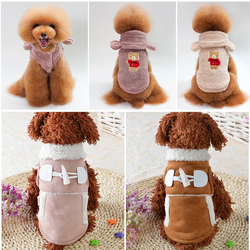 Dog Clothes for Small Dogs Soft Pet Dog Sweater Clothing for Winter Christmas Clothes Classic Cute Bear Fleece Vest Coat, Style 3 brown
Dog Clothes for Small Dogs Soft Pet Dog Sweater Clothing for Winter Christmas Clothes Classic Cute Bear Fleece Vest Coat, Style 3 brown
