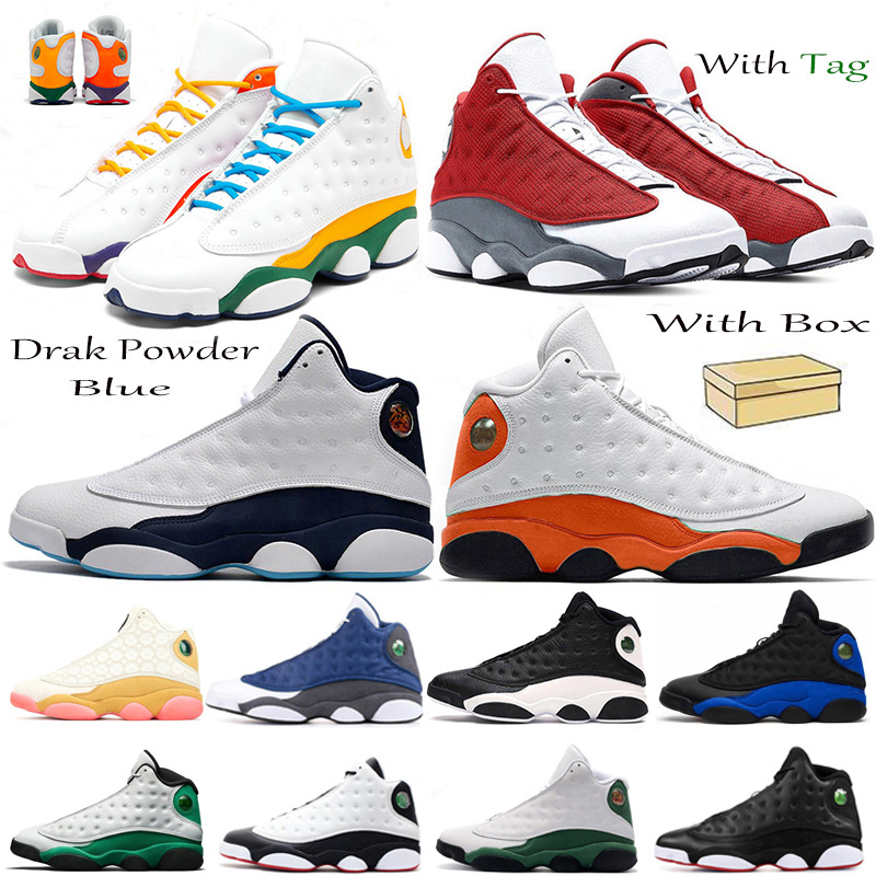 2021 Dark Power Blue 13 13s Men Basketball Shoes Reverse He Got Game Cap and Gown Black Island Green Bred court purple Sneakers
2021 Dark Power Blue 13 13s Men Basketball Shoes Reverse He Got Game Cap and Gown Black Island Green Bred court purple Sneakers