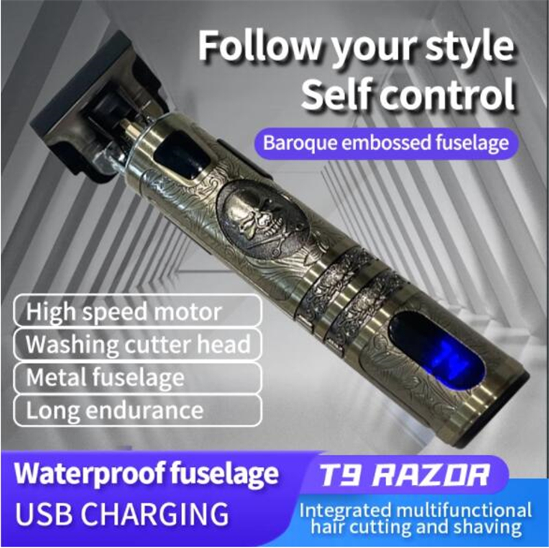 tondeuse Clipper Cordless Hair Cutting Beard Trimmer Shaving Machine Wireless Electric Razor Men Shaver C260312