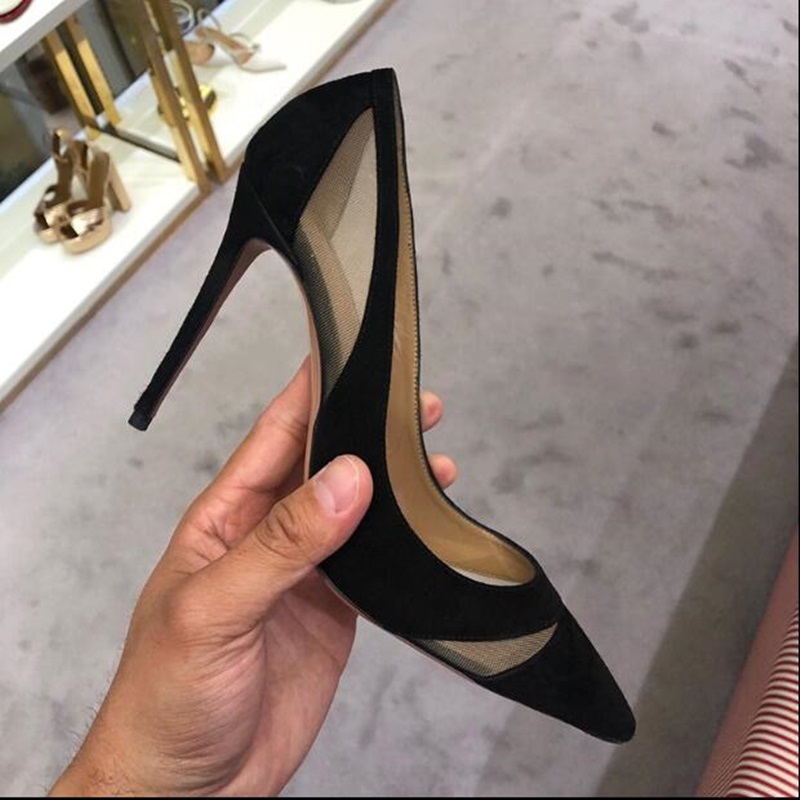 Another new black beige suede high-heeled bomb crocheted see through the shallows wearing shoes stiletto party heels banquet, The picture
Another new black beige suede high-heeled bomb crocheted see through the shallows wearing shoes stiletto party heels banquet, The picture