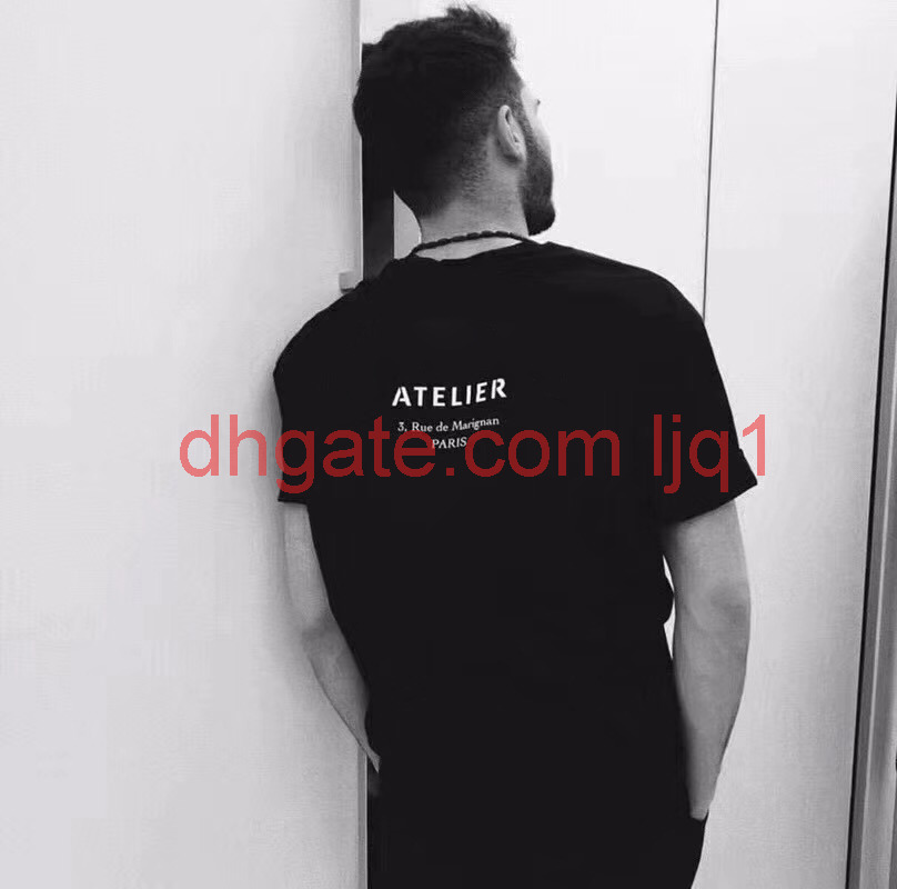 Luxury Paris T shirts Mens Designer T Shirts Brand Clothes ATELIER Summer Women Printed T-shirts Male Top Quality 100%Cotton Tees, White
Luxury Paris T shirts Mens Designer T Shirts Brand Clothes ATELIER Summer Women Printed T-shirts Male Top Quality 100%Cotton Tees, White