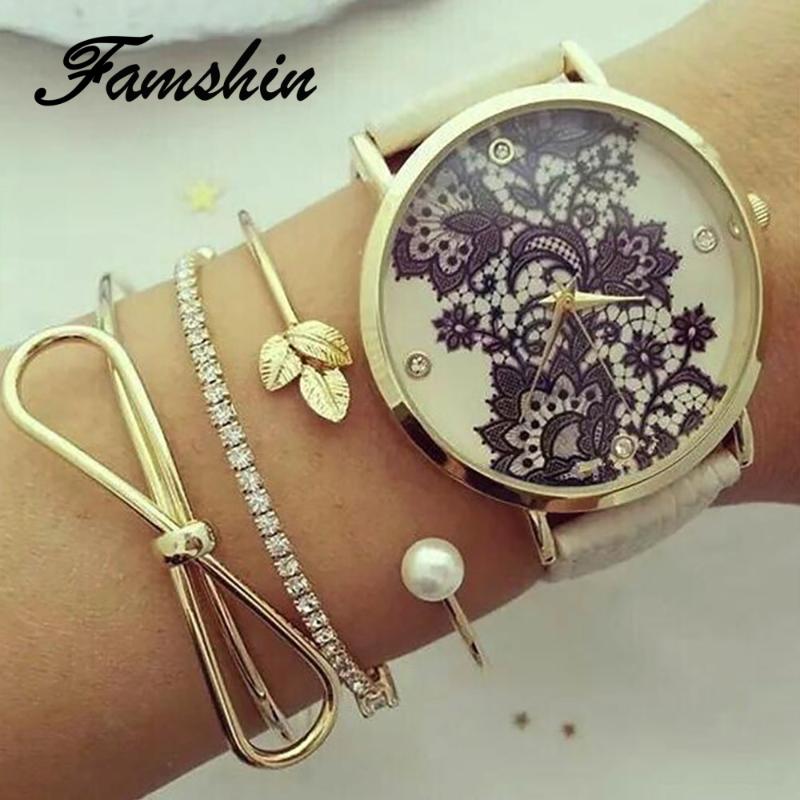 FAMSHIN 3 Pcs/ Set Classic Bowknot Leaf Pearl Crystal Opening Bracelet Women Fashion Gold Bracelet Set Charm Party Jewelry Gift
FAMSHIN 3 Pcs/ Set Classic Bowknot Leaf Pearl Crystal Opening Bracelet Women Fashion Gold Bracelet Set Charm Party Jewelry Gift