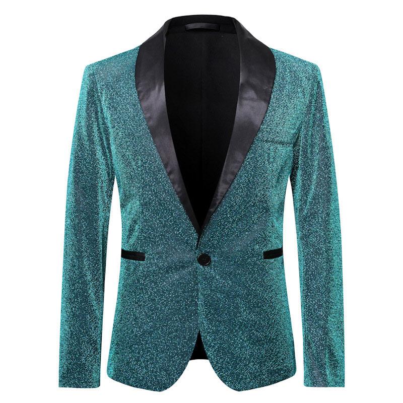 Glitter Blazer Men Silk Sparkle Mens Dress Blazers Men Club Blazer Stage Blazers Mens Tuxedo Clothes Performer Suit Hombre Green, Blue
Glitter Blazer Men Silk Sparkle Mens Dress Blazers Men Club Blazer Stage Blazers Mens Tuxedo Clothes Performer Suit Hombre Green, Blue
